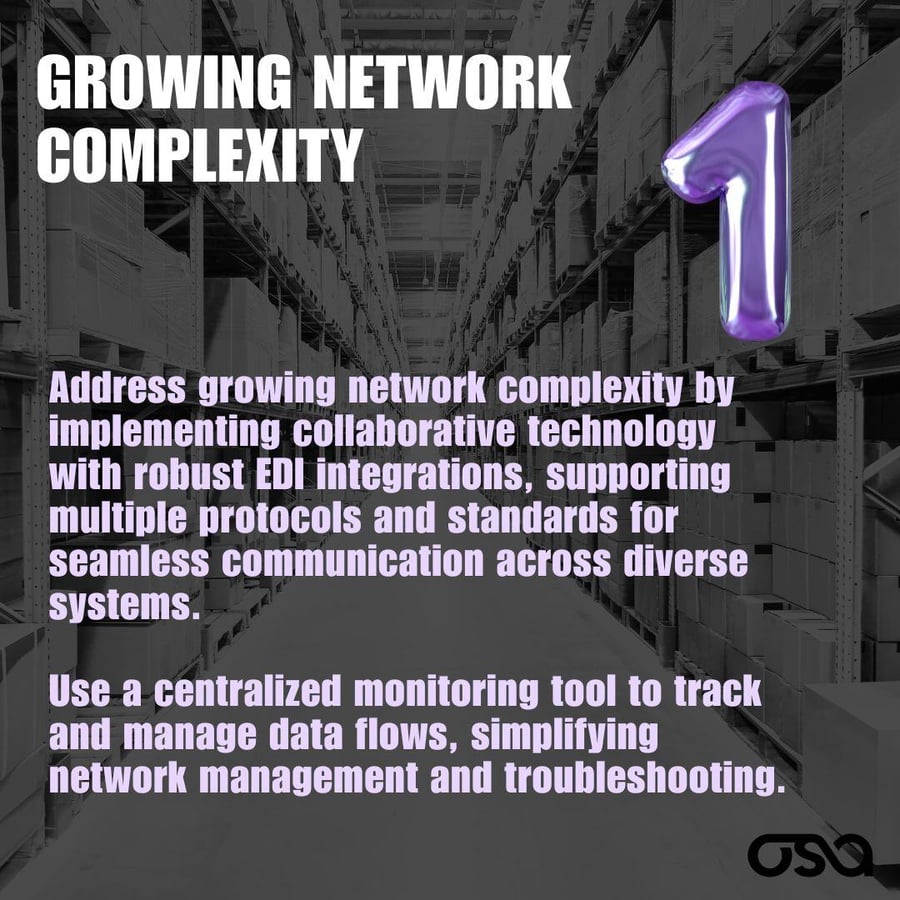 EDI Integration with growing network complexity in supply chain